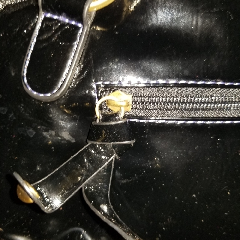 Point Zero Hand Bag Purse Shiny Metallic Colour - Picture 4 of 15